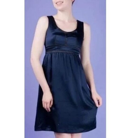 Proenza Schouler For Target Women's 3681882 Blue Mini Dress Silk Size 5 (A-8) - Picture 1 of 11
